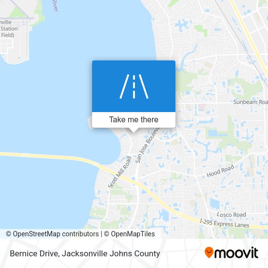 Mapa de Bernice Drive
