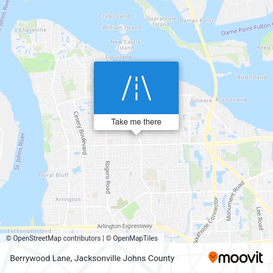 Mapa de Berrywood Lane