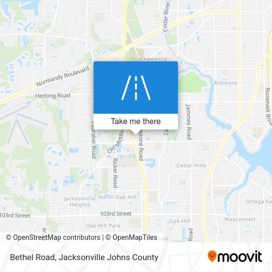 Bethel Road map