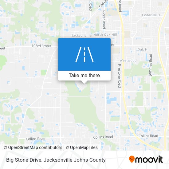 Big Stone Drive map