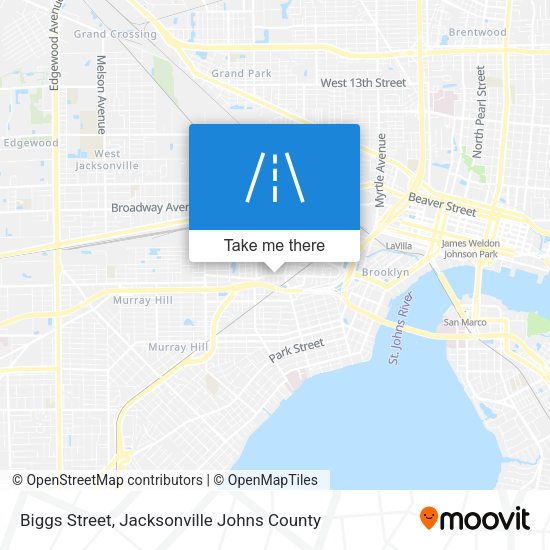 Biggs Street map