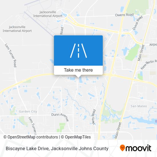 Biscayne Lake Drive map