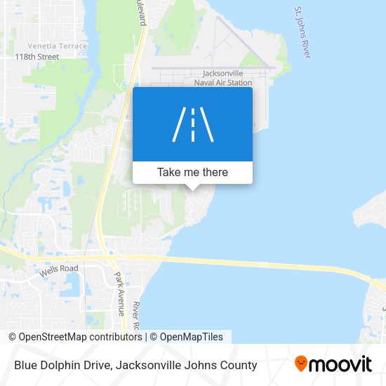 Mapa de Blue Dolphin Drive