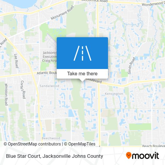 Mapa de Blue Star Court