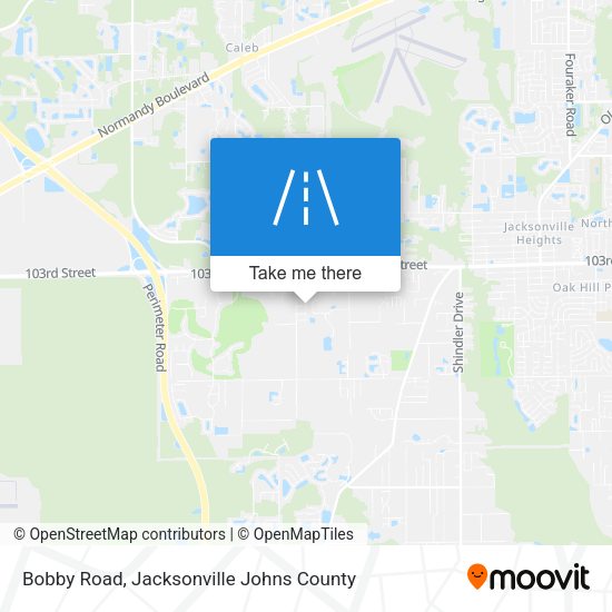Bobby Road map