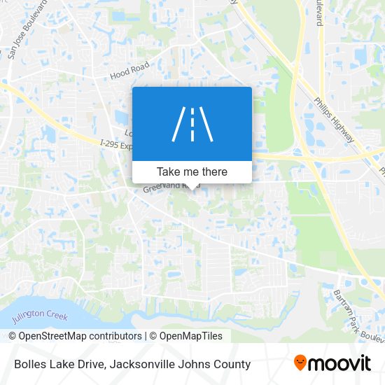 Mapa de Bolles Lake Drive