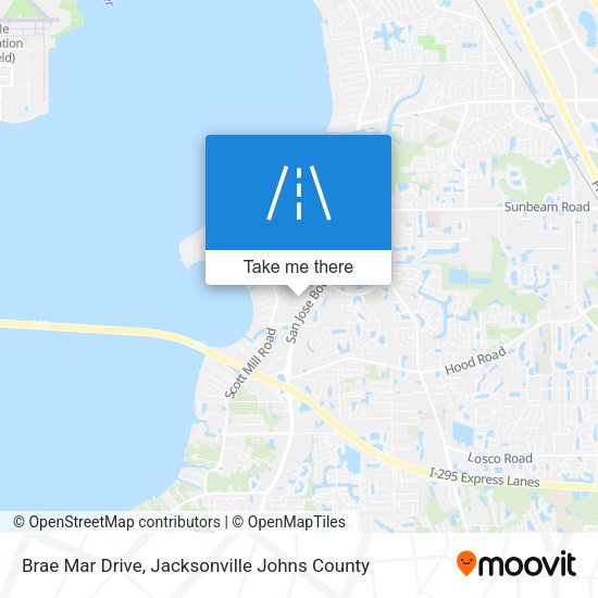Mapa de Brae Mar Drive