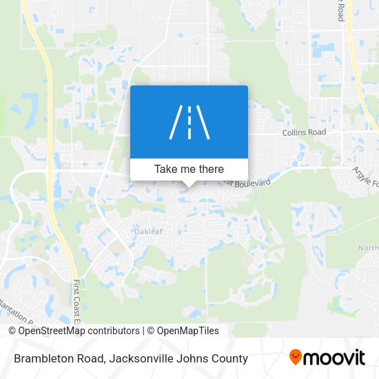 Mapa de Brambleton Road