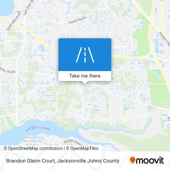 Mapa de Brandon Glenn Court