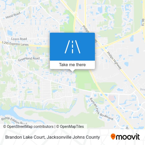 Mapa de Brandon Lake Court