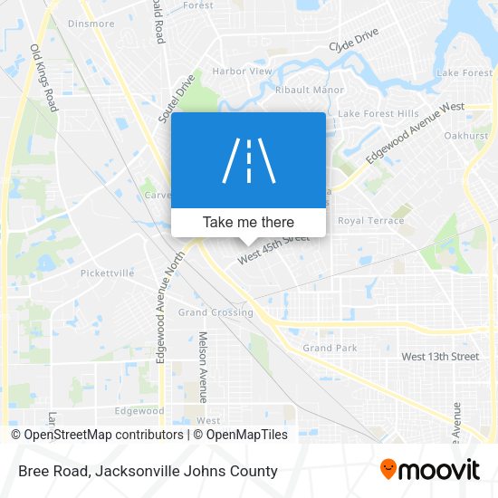 Bree Road map