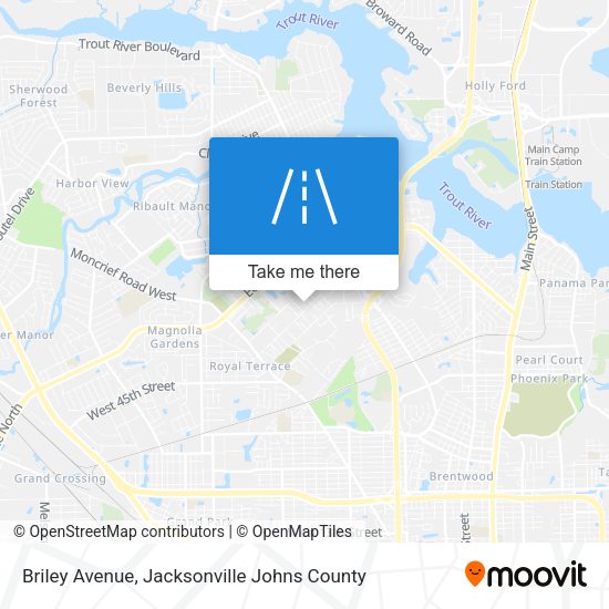 Mapa de Briley Avenue