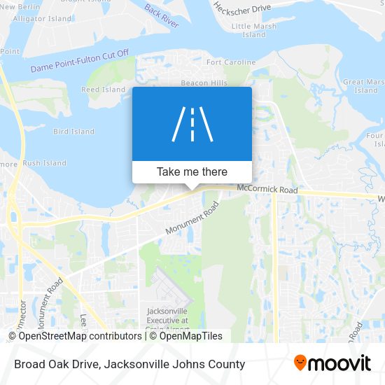 Mapa de Broad Oak Drive
