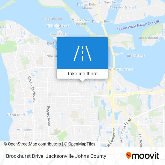 Mapa de Brockhurst Drive