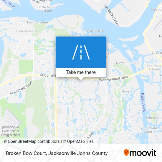 Broken Bow Court map