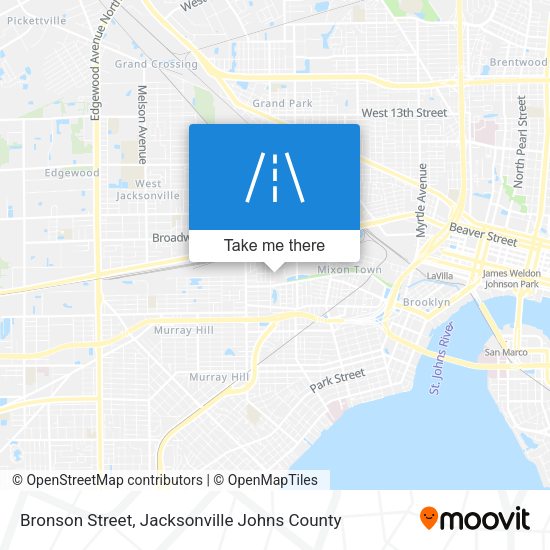 Bronson Street map