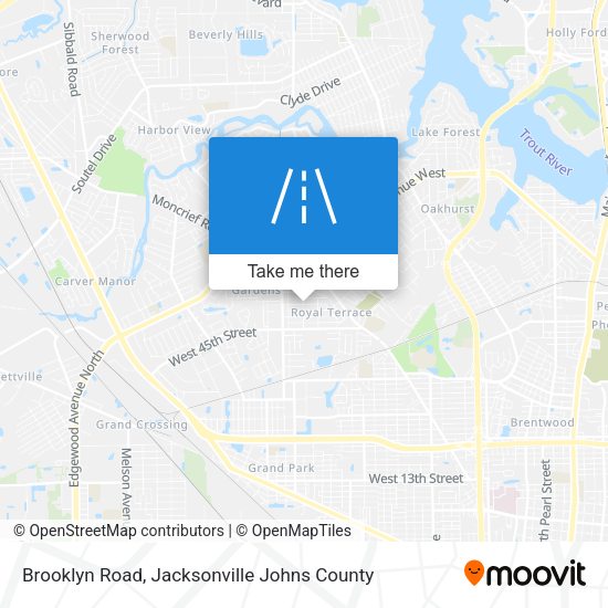 Brooklyn Road map