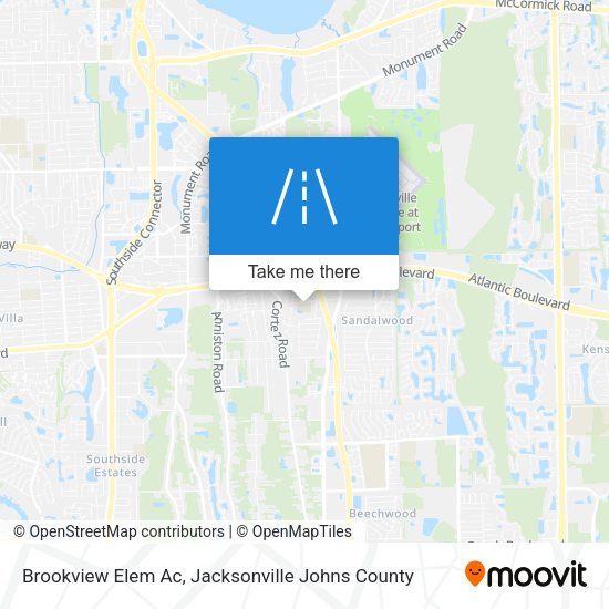 Brookview Elem Ac map