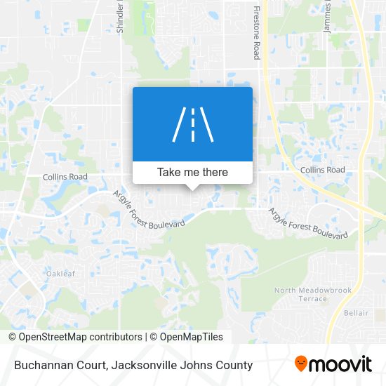 Buchannan Court map