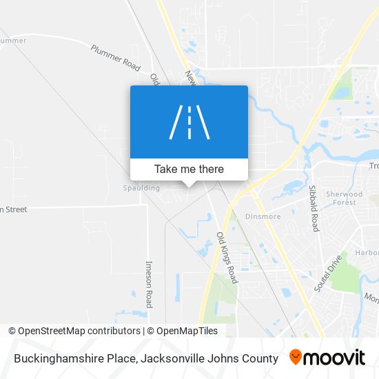 Buckinghamshire Place map