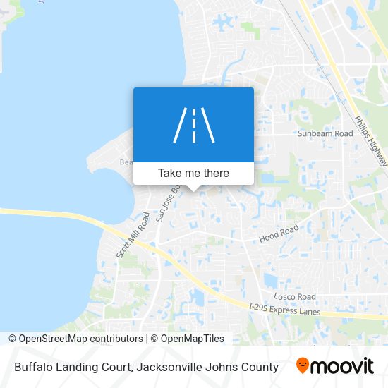 Mapa de Buffalo Landing Court