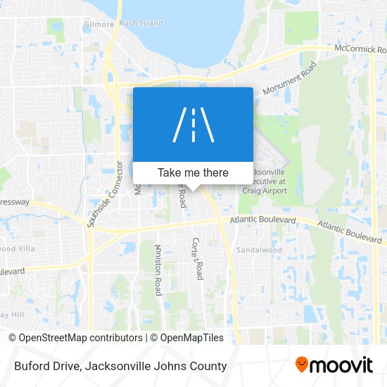 Mapa de Buford Drive