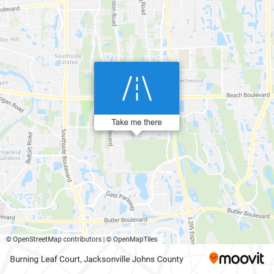 Burning Leaf Court map