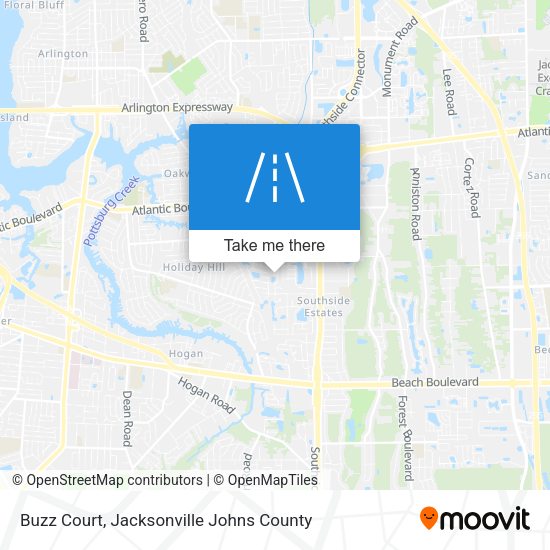 Buzz Court map