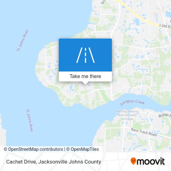 Cachet Drive map