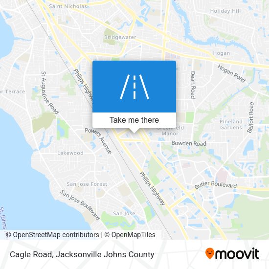Cagle Road map