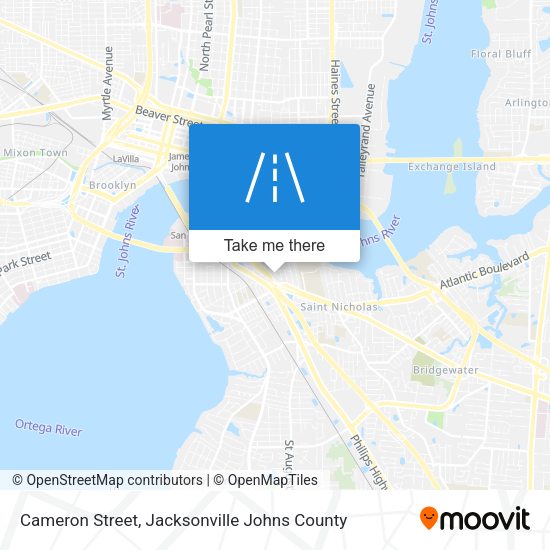 Mapa de Cameron Street
