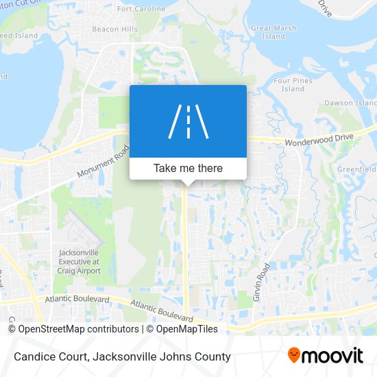 Candice Court map