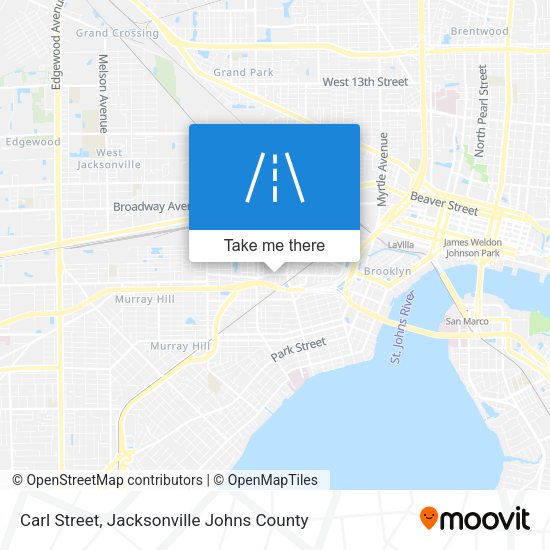 Carl Street map