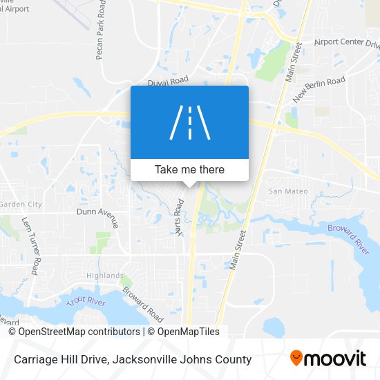Carriage Hill Drive map