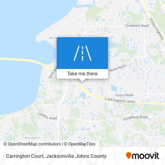 Carrington Court map
