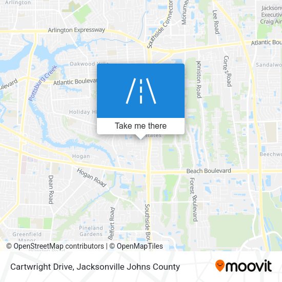 Cartwright Drive map