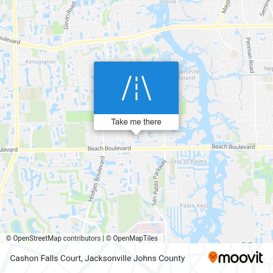 Mapa de Cashon Falls Court