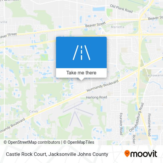 Castle Rock Court map