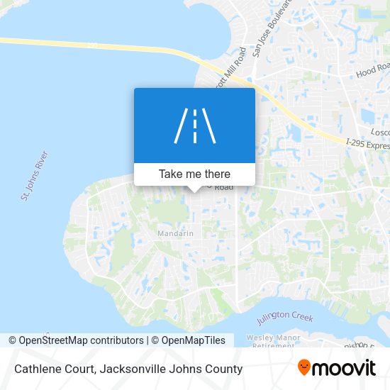 Cathlene Court map