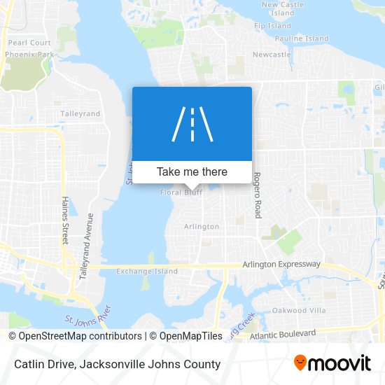 Catlin Drive map