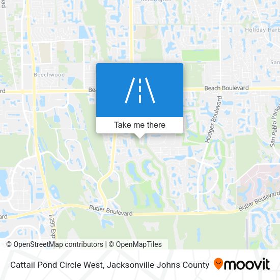 Mapa de Cattail Pond Circle West