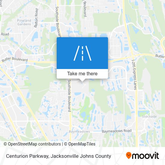 Centurion Parkway map