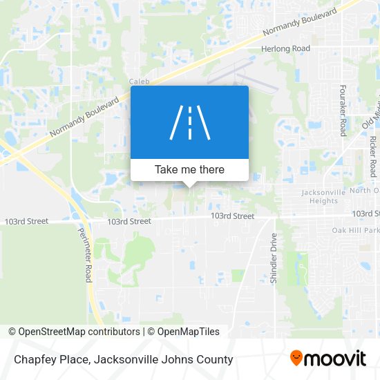 Chapfey Place map