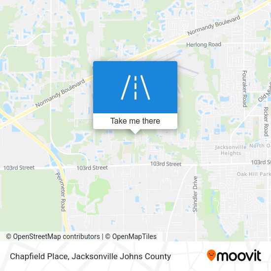 Chapfield Place map