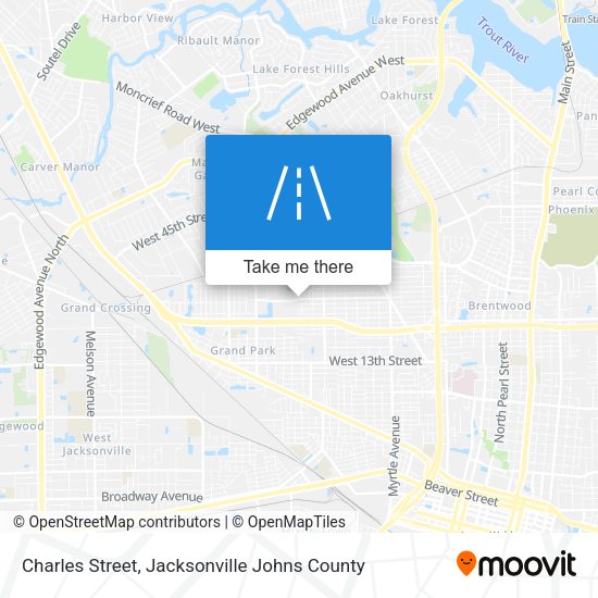 Charles Street map