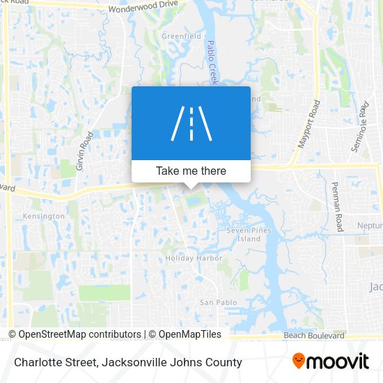 Mapa de Charlotte Street