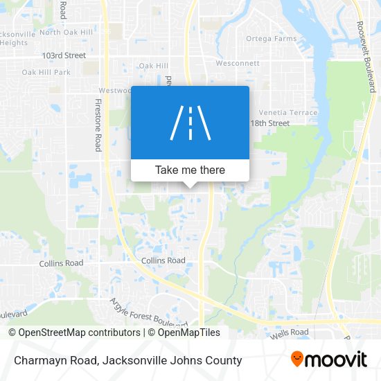 Mapa de Charmayn Road