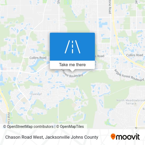 Chason Road West map