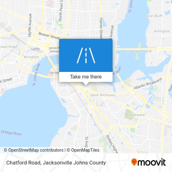 Chatford Road map
