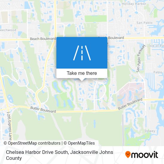 Chelsea Harbor Drive South map